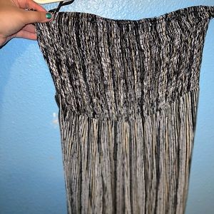 Black and White Striped Jumper